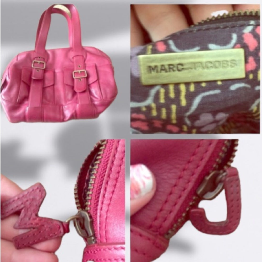 Marc Jacobs Red Handbag Bold Statement Bag